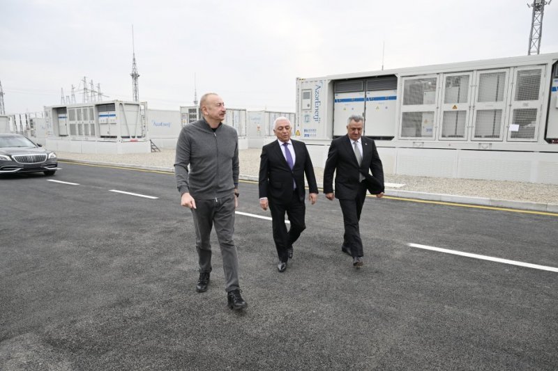 News about -   President Ilham Aliyev attends opening of “Absheron” Battery Energy Storage Center  