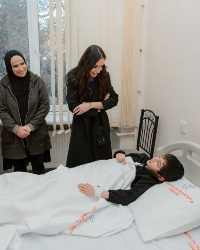 News about - Leyla Əliyeva Respublika Pediatriya Mərkəzinin Nərimanov Uşaq Klinik Xəstəxanasını ziyarət edib