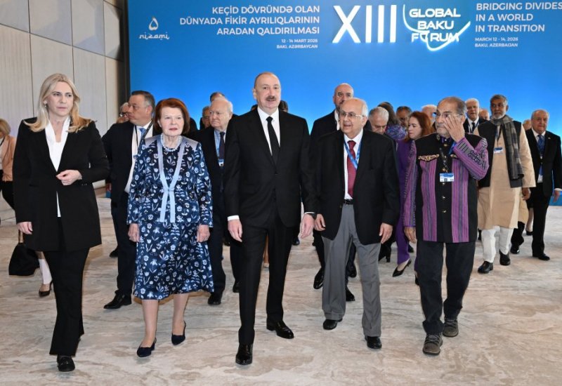 2026/03/7-1773314019.jpg + President Ilham Aliyev addresses opening ceremony of 13th Global Baku Forum News about - President Ilham Aliyev addresses opening ceremony of 13th Global Baku Forum