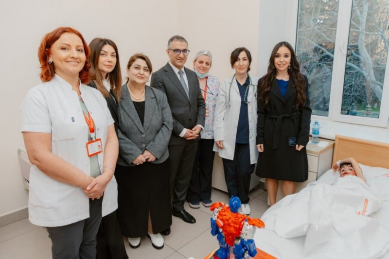 News about - Leyla Əliyeva Respublika Pediatriya Mərkəzinin Nərimanov Uşaq Klinik Xəstəxanasını ziyarət edib