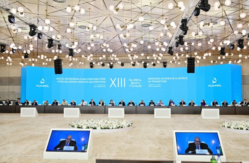 2026/03/7-1773314019.jpg + President Ilham Aliyev addresses opening ceremony of 13th Global Baku Forum News about - President Ilham Aliyev addresses opening ceremony of 13th Global Baku Forum
