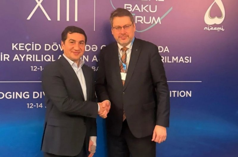   Hikmət Hacıyev Aİ-nin xüsusi nümayəndəsi ilə Trans-Xəzər və TRIPP layihələrini müzakirə edib  