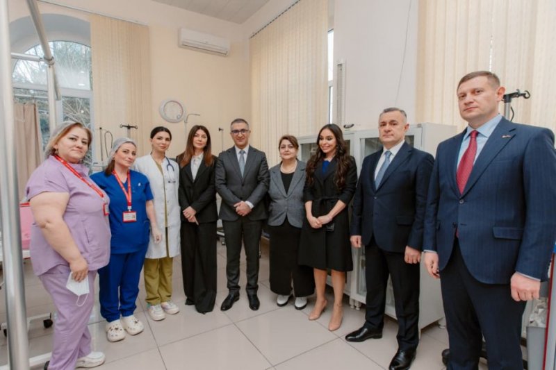 News about - Leyla Əliyeva Respublika Pediatriya Mərkəzinin Nərimanov Uşaq Klinik Xəstəxanasını ziyarət edib