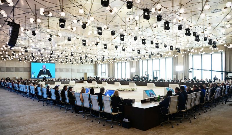 2026/03/7-1773314019.jpg + President Ilham Aliyev addresses opening ceremony of 13th Global Baku Forum News about - President Ilham Aliyev addresses opening ceremony of 13th Global Baku Forum