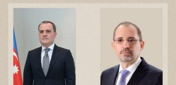 Azərbaycan və İordaniya Yaxın Şərqdə artan gərginliyi müzakirə edib