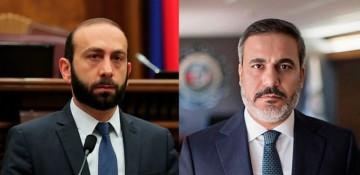 Hakan Fidan və Ararat Mirzoyan Yaxın Şərqdəki vəziyyəti müzakirə ediblər