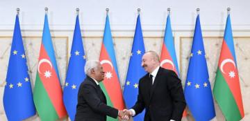 İlham Əliyevlə Avropa Şurasının Prezidenti Antonio Koştanın birgə mətbuat bəyanatı