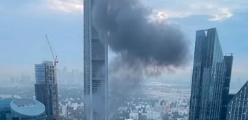 Iranian drone targets Dubai International Financial Center -  VIDEO 