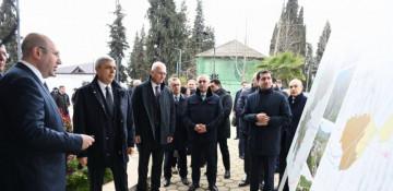 Xocavənd şəhərinin Baş planı Əlaqələndirmə Qərargahının üzvlərinə təqdim edilib