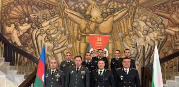 Azərbaycan hərbi polisinin nümayəndə heyəti Bolqarıstana səfər edib
