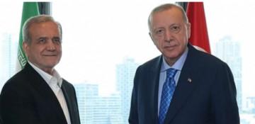   Pezeşkian Ərdoğana regiondakı mövqeyinə görə təşəkkür edib  