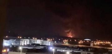 Fire breaks out at Kuwait airport after drones hit fuel tank -  VIDEO 