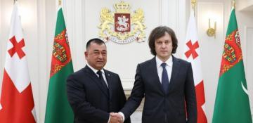 Gürcüstan və Türkmənistan rəsmiləri region məsələlərini müzakirə edib