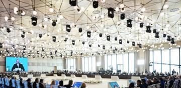 Azerbaijan's president addresses rise in global oil prices in his speech at Global Baku Forum