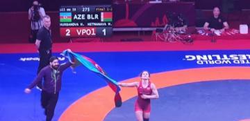Azərbaycanın qadın güləşçisi Avropa çempionu olub