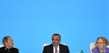 WHO chief expresses gratitude to Azerbaijani president