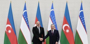   Azerbaijani, Uzbek presidents hold phone talk  