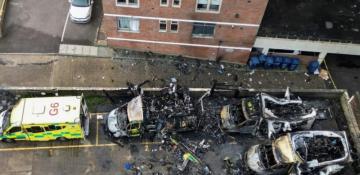 Two men arrested over Jewish charity ambulance arson attacks