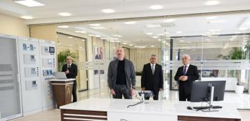   President Ilham Aliyev attends opening of “Absheron” Battery Energy Storage Center  