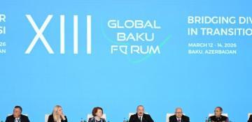   President Ilham Aliyev addresses opening ceremony of 13th Global Baku Forum  