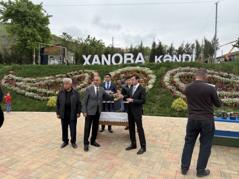 Xocavənddə daha 68 ailəyə evlərin açarları təqdim olunub