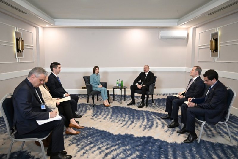   Prezident İlham Əliyevin Antalyada Moldova Prezidenti ilə görüşü olub YENİLƏNİB  