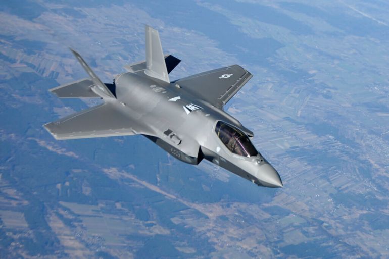 US F-35 fighter jet crashes in Nevada