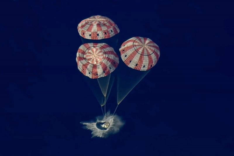   WATCH: Artemis II astronauts splash down on Earth  