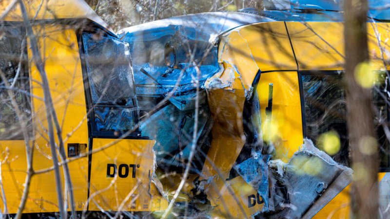 Train collision in Denmark leaves four critically injured