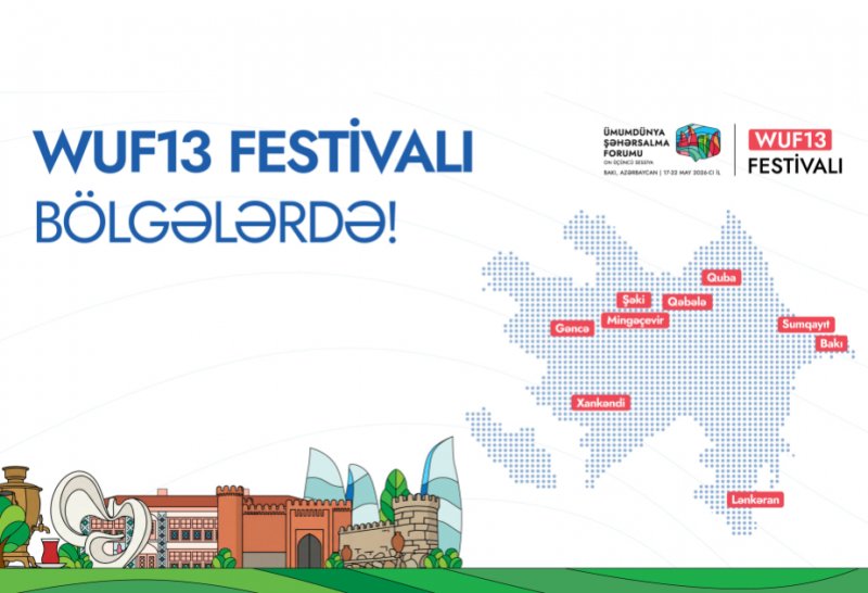 WUF13 Festivalının keçiriləcəyi məkanlar açıqlanıb