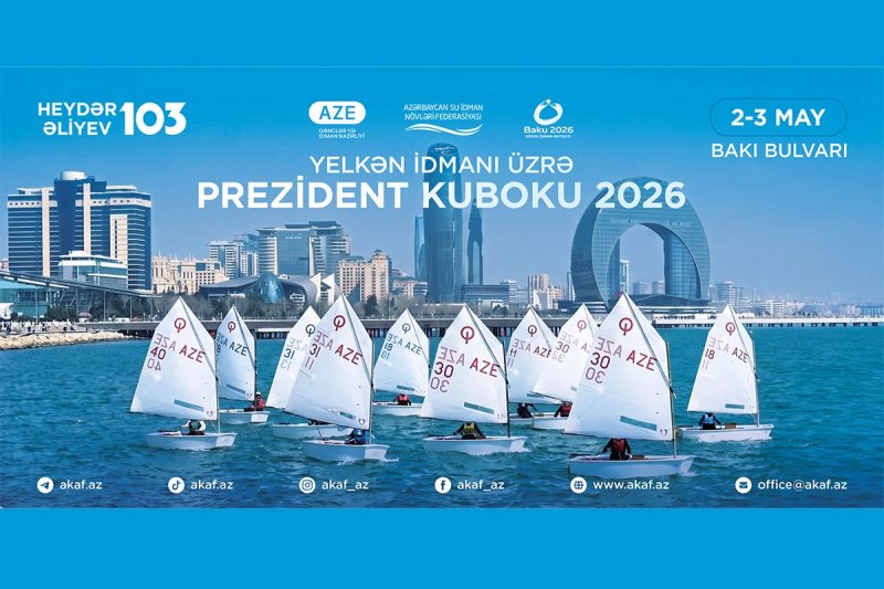 Bakıda “Prezident Kuboku” yelkən yarışı keçiriləcək