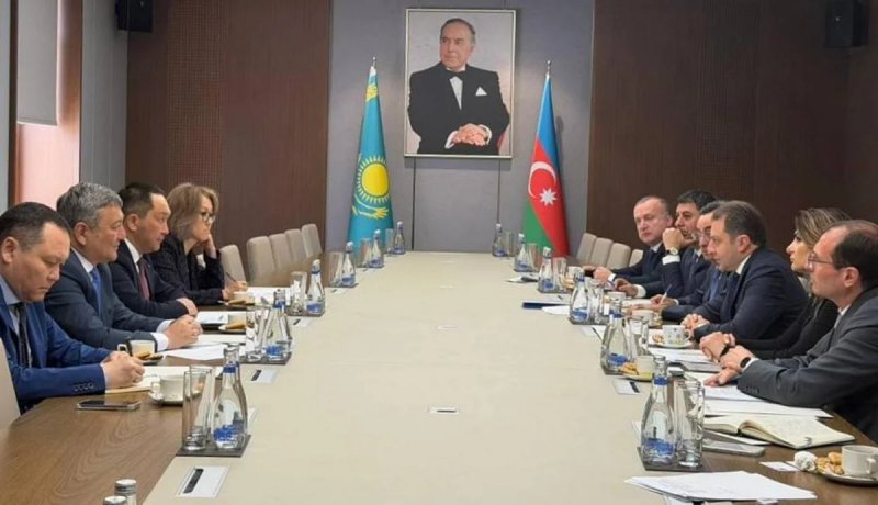 Azərbaycan və Qazaxıstan XİN əməkdaşları arasında görüş keçirilib