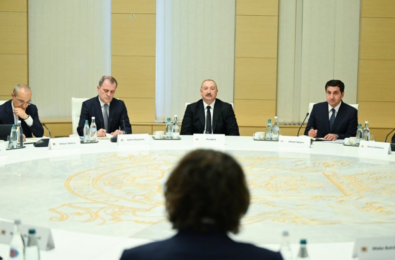 2026/04/1-1775472732.jpg + Prezident İlham Əliyevin Gürcüstanın Baş naziri İrakli Kobaxidze ilə geniş tərkibdə görüşü olub News about - Prezident İlham Əliyevin Gürcüstanın Baş naziri İrakli Kobaxidze ilə geniş tərkibdə görüşü olub