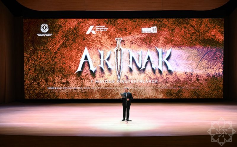 Historical film “Akinak” premieres at Heydar Aliyev Center