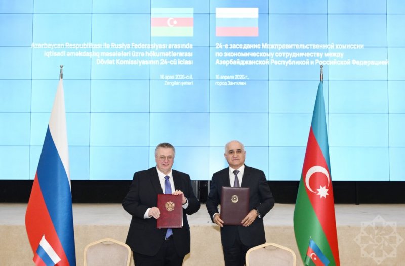 Azerbaijan, Russia ink roadmap on facilitating e-CMR in road transport