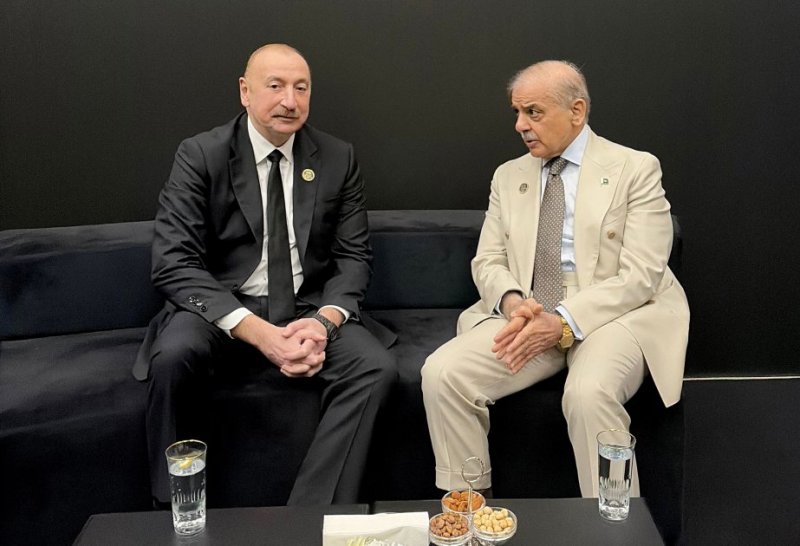   Azerbaijani president, Pakistani prime minister meets in Antalya  
