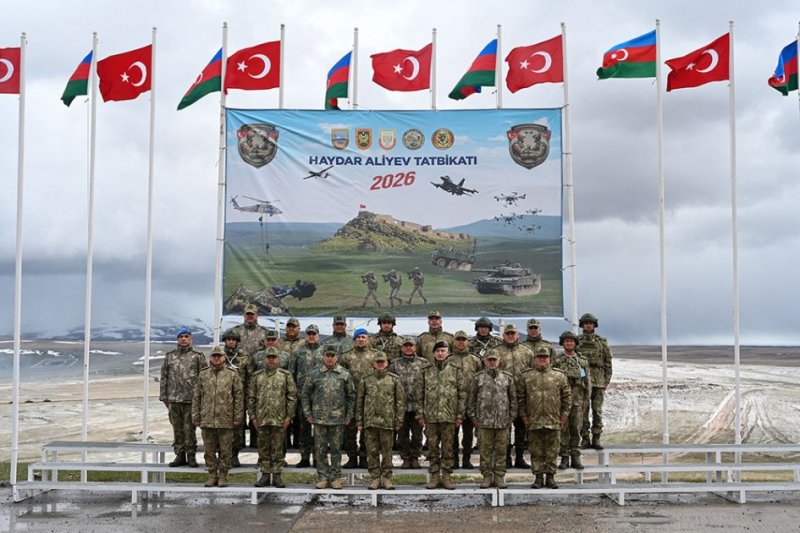 Azerbaijan, Türkiye hold joint military exercise in Kars