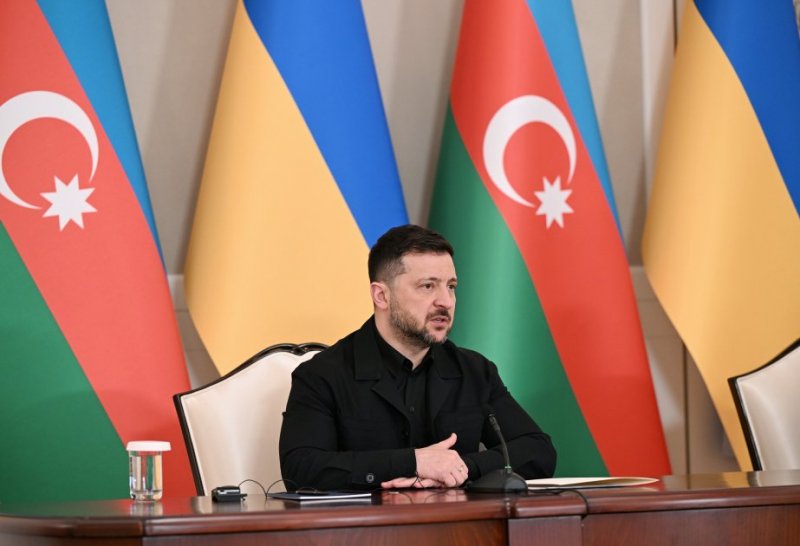Zelenskyy thanks President Ilham Aliyev for assistance provided to his country