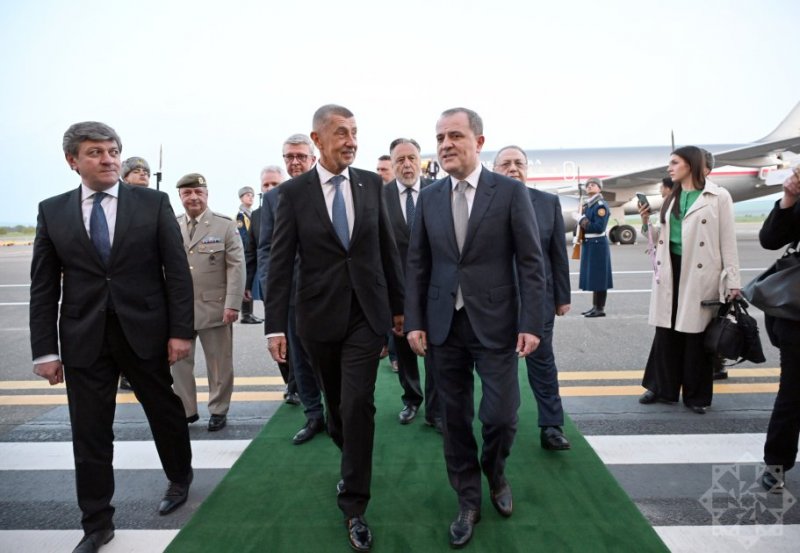 Czech premier arrives in Azerbaijan on official visit