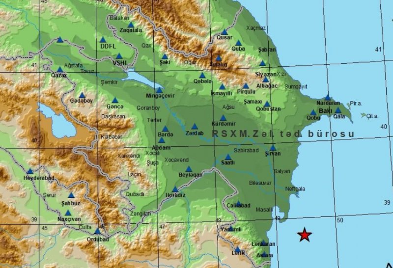 3.4-magnitude earthquake jolts Caspian Sea