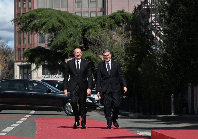 News about -   Tbilisi hosts official welcome ceremony for Azerbaijani president  
