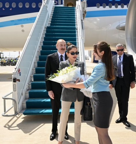 News about -   Azerbaijan's president arrives in Türkiye for working visit  