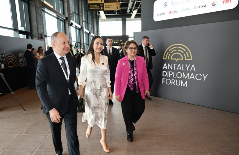 News about - Azerbaijan’s First Lady Mehriban Aliyeva attends panel session on Palestine peace in Antalya