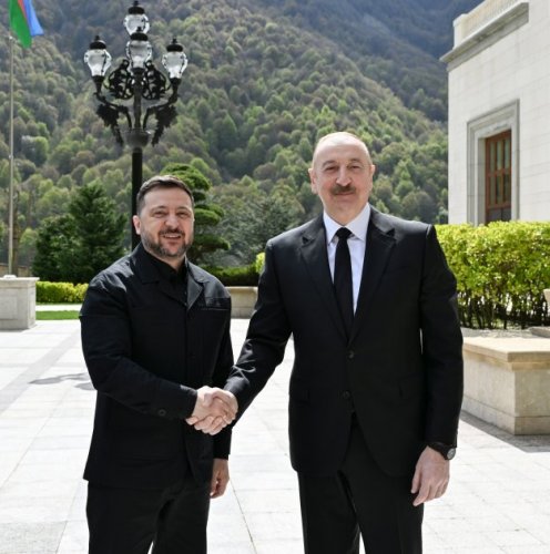 News about -   Azerbaijani, Ukrainian presidents meet in Gabala  