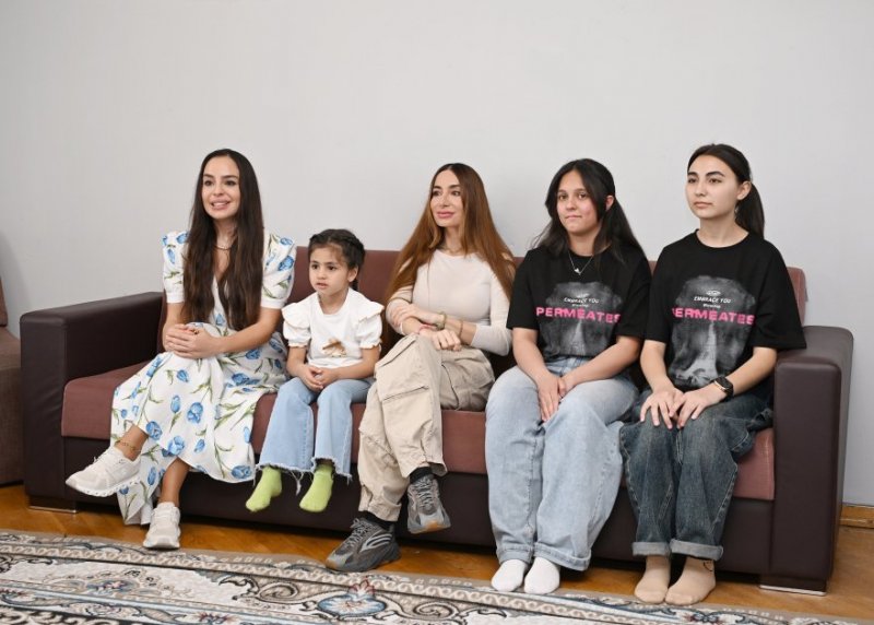 News about - Leyla Aliyeva and Arzu Aliyeva visit Social Service Orphanage in Sheki -  PHOTOS 
