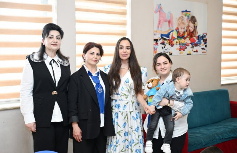 News about - Leyla Aliyeva and Arzu Aliyeva visit Social Service Orphanage in Sheki -  PHOTOS 