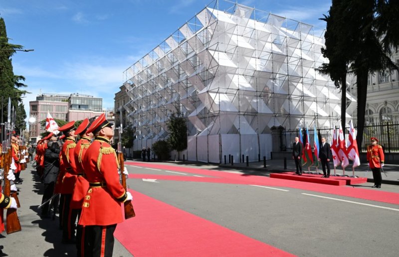 News about -   Tbilisi hosts official welcome ceremony for Azerbaijani president  
