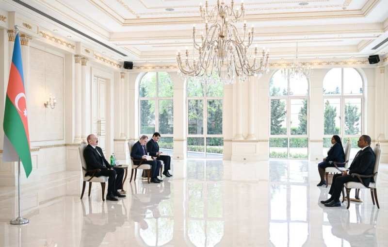 2026/04/2-1776161759.jpg + President Ilham Aliyev receives newly appointed ambassador of Eswatini to Azerbaijan News about - President Ilham Aliyev receives newly appointed ambassador of Eswatini to Azerbaijan