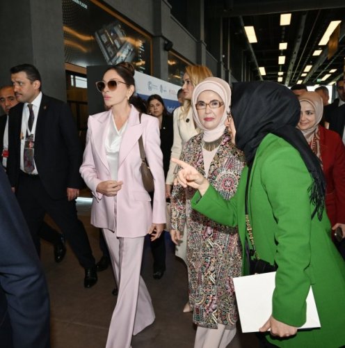 News about - Azerbaijan’s First Lady Mehriban Aliyeva attends panel session on Palestine peace in Antalya