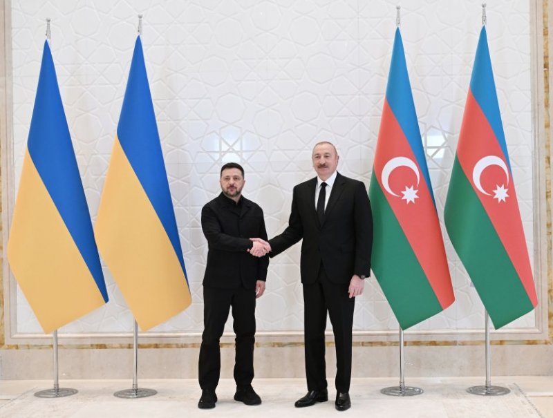 News about -   Azerbaijani, Ukrainian presidents meet in Gabala  